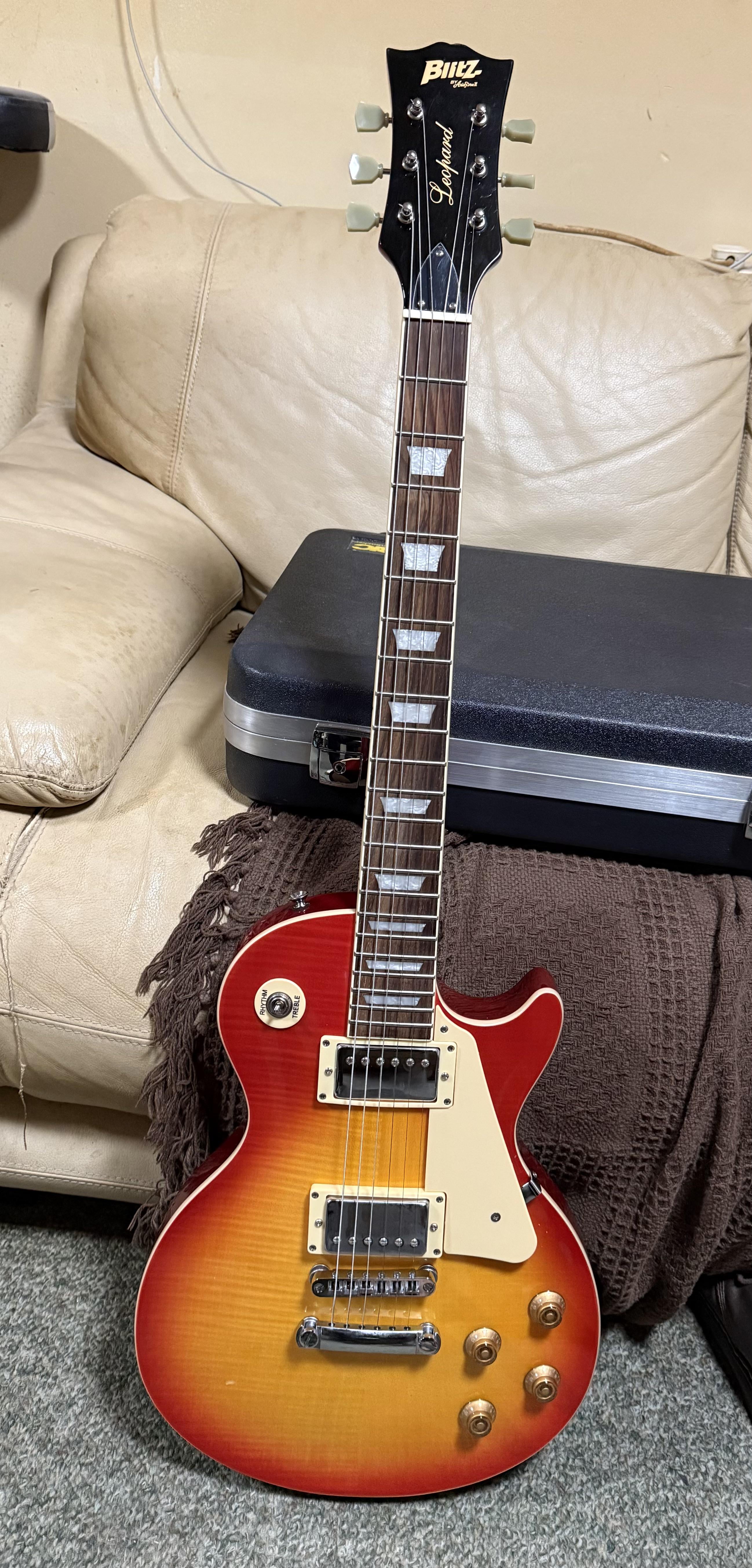 NGD: Aria Pro II Blitz LeoPard : r/guitarporn