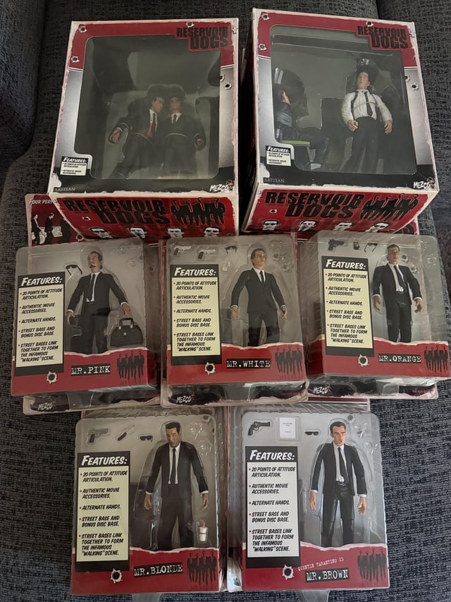 Reservoir Dogs figures gifted to me 20 years ago! : r/ActionFigures