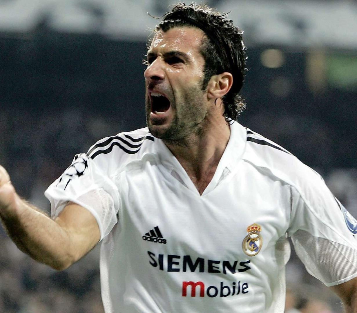 00s adidas レアルマドリード 00/01 ユニフォーム ルイスフィーゴ 00s