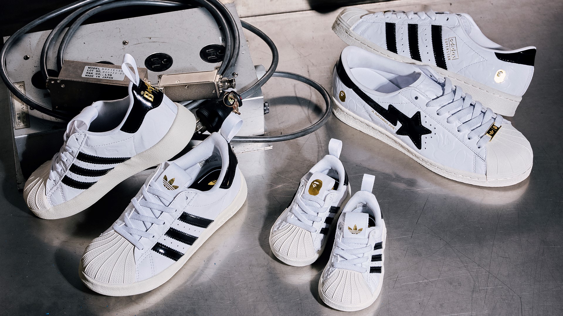 adidas Originals and BAPE® introduce the SUPERSTAR pack