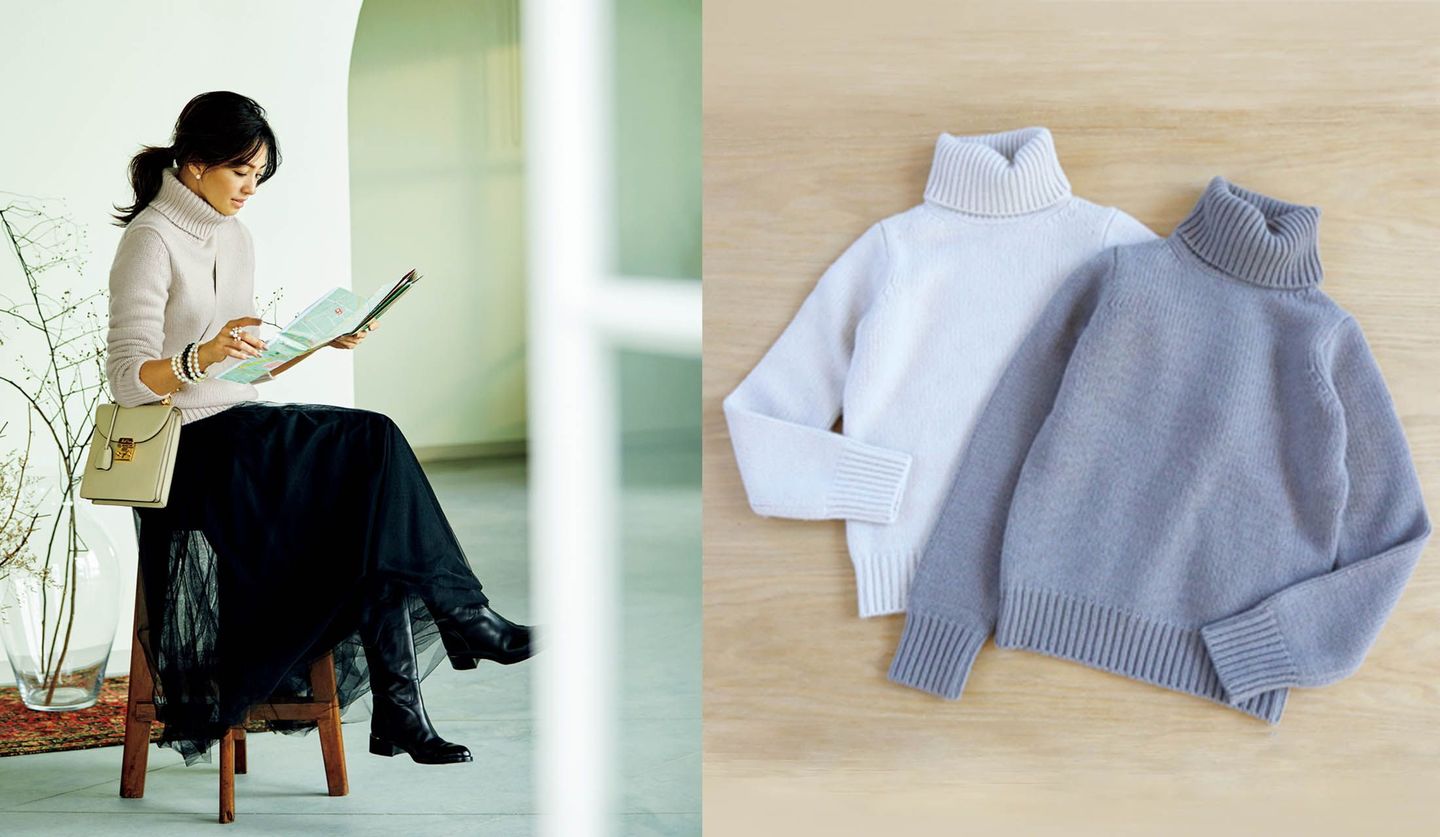 ブラミンクのタートルニットに問い合わせが殺到した理由【Precious1月