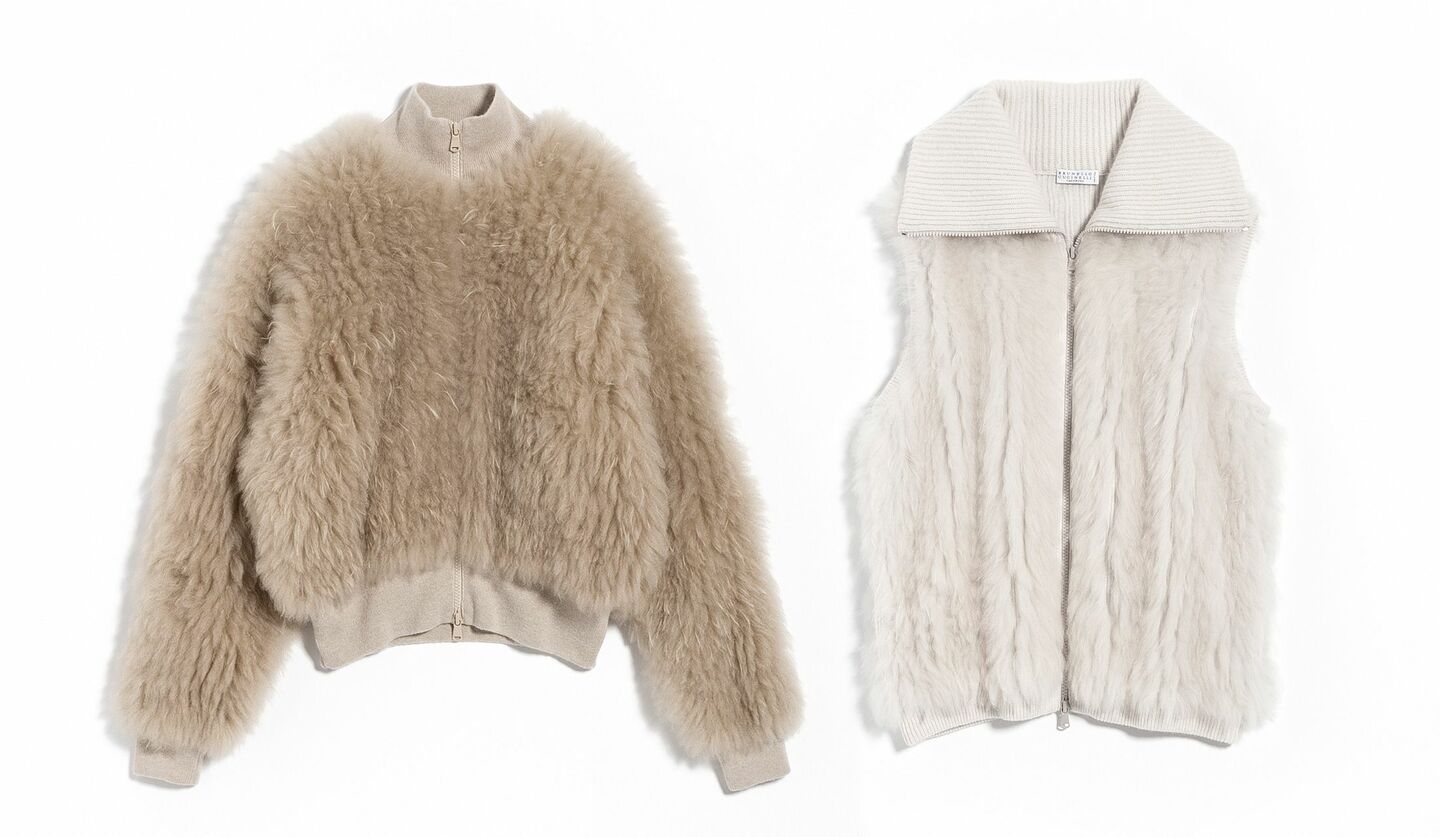 贅沢なカシミアシアリングに感動！「ブルネロ クチネリ」のブルゾン