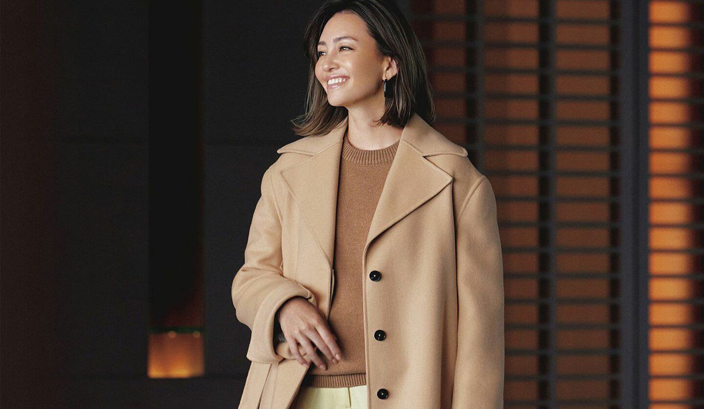 オンオフ問わず活躍する「ジル サンダー」のカシミアコート