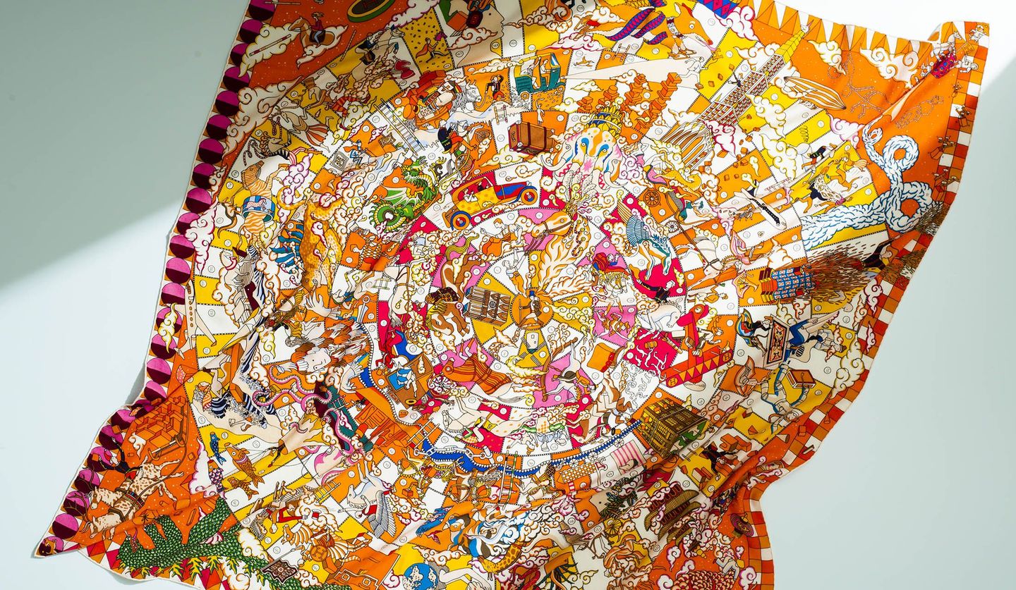 エルメスの歴史を“人生ゲーム風”に表現！アートとしても楽しめる