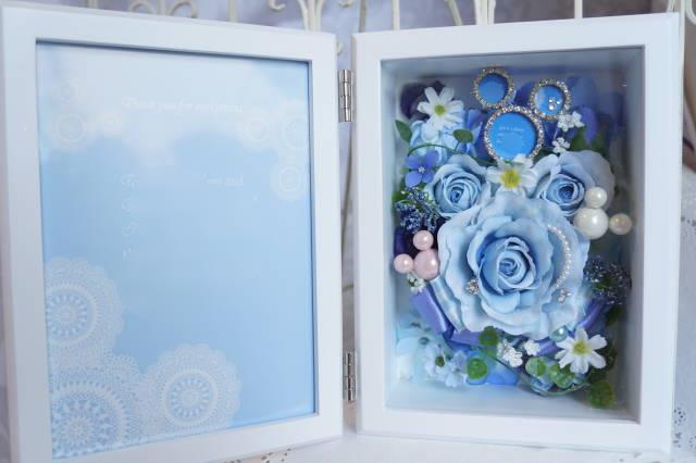 フォトフレーム ミッキー 贈答花にも アーティフィシャルフラワー