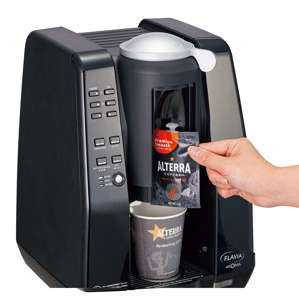 フラビアアロマ（コーヒーマシン）+ドリンク2種セット | 商品