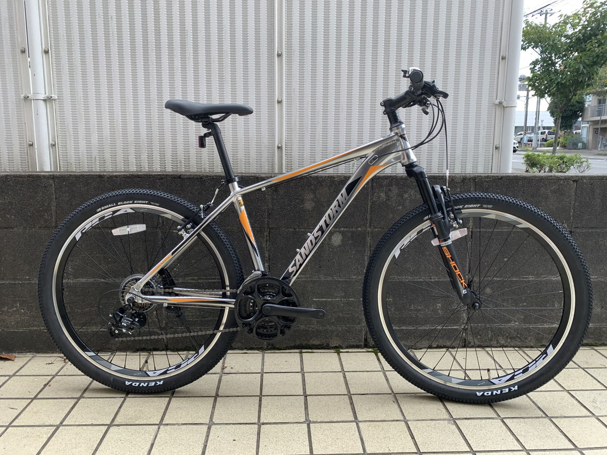 コストパフォーマンス抜群のMTB「サカモトテクノ サンドストーム」入荷