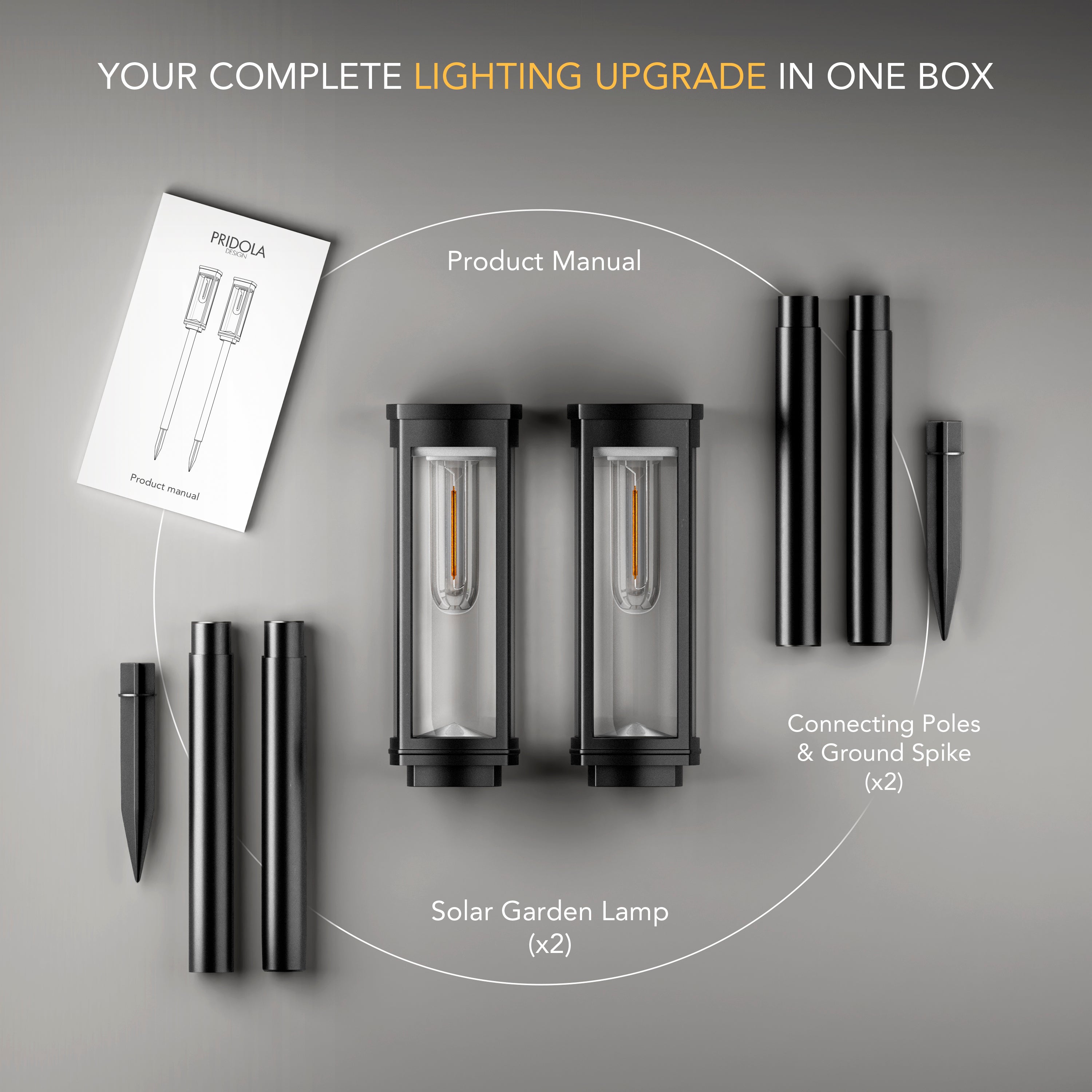 SOLEA PATHWAY LIGHTS – Pridola Design