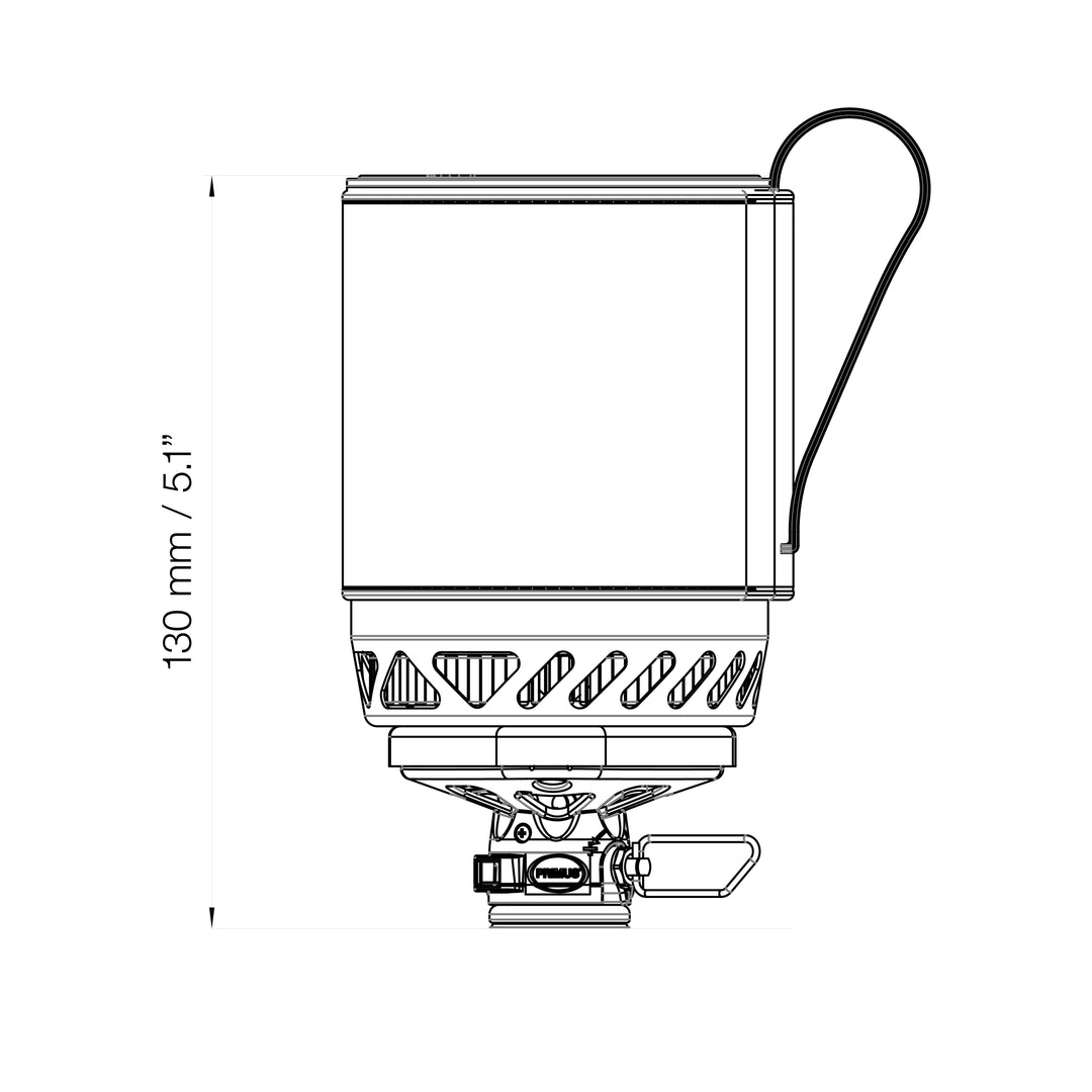 Lite Stove System 0.5L | Fuel-Efficient, Outdoor Cooking Unit