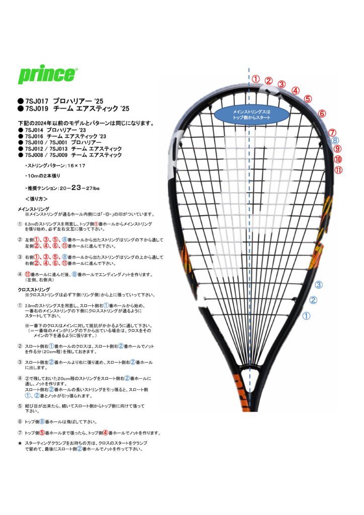 TEAM AIRSTICK '25 - Prince プリンステニス公式サイト