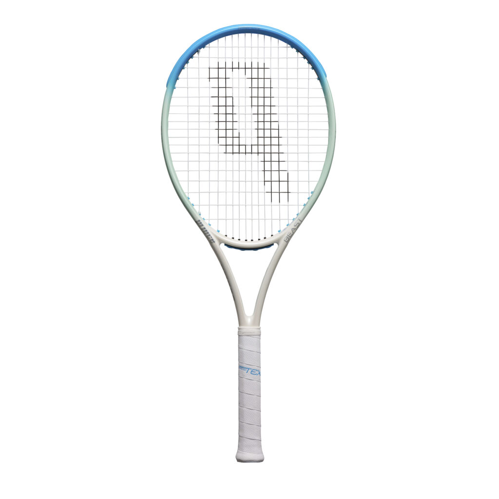 BEAST O3 100 (280g)(ホワイト×ブルー) - Prince プリンステニス公式サイト