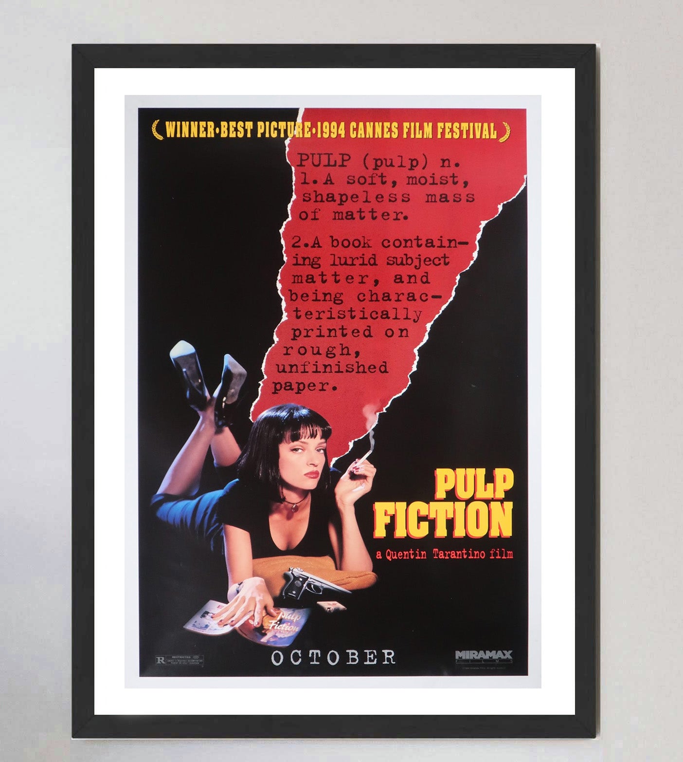 Shop Pulp Fiction 1994 Original Vintage Poster - Online Movie Poster