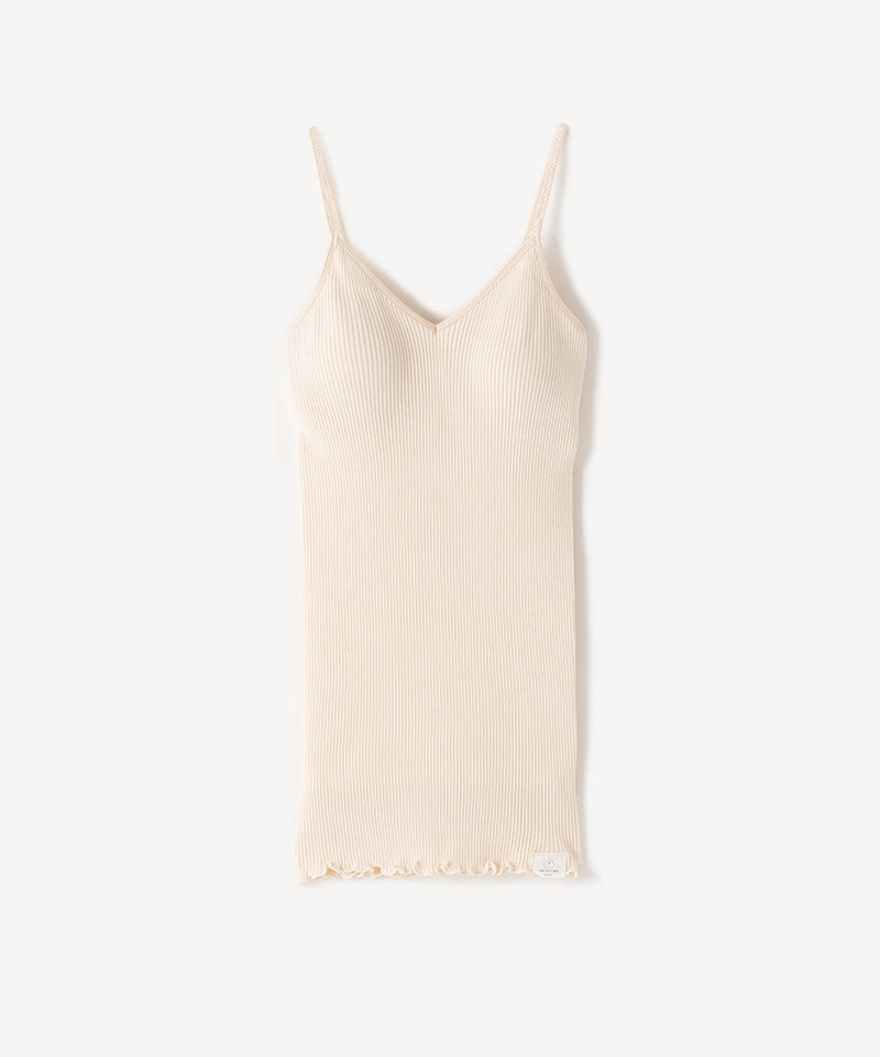 カップ付 テレコキャミソール / オーガニックコットン – PRISTINE