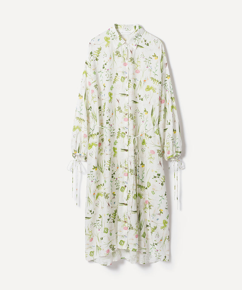 Rootsプリント ワンピース / オーガニックコットン – PRISTINE