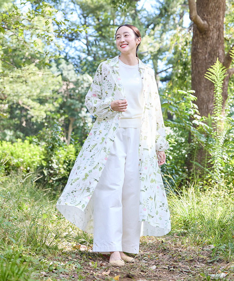 Rootsプリント ワンピース / オーガニックコットン – PRISTINE