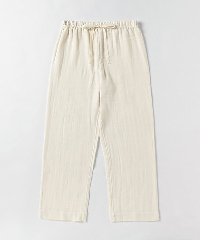 綾ダブルガーゼ 前開きパジャマ / オーガニックコットン – PRISTINE