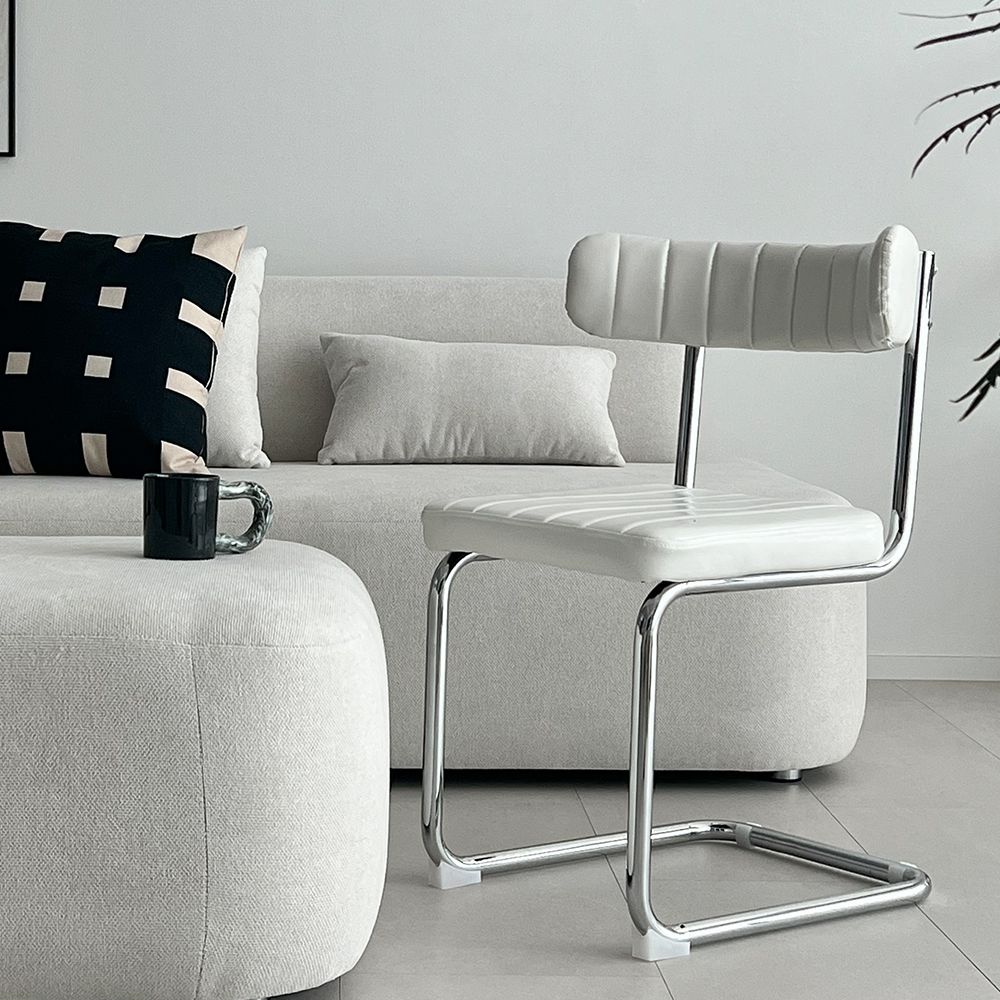 16piece MID CENTURY カンチレバー チェア［4色］ シルバー ブラック