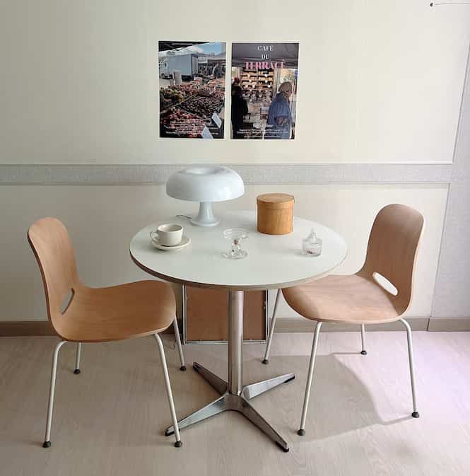 Branchpoint smoo カフェテーブル 円形 | ダイニングテーブル | Ohouse