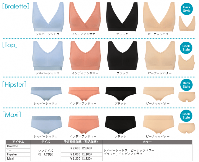 伸縮自在の新素材でどんな体形にもワンサイズでフィット！想像を超える