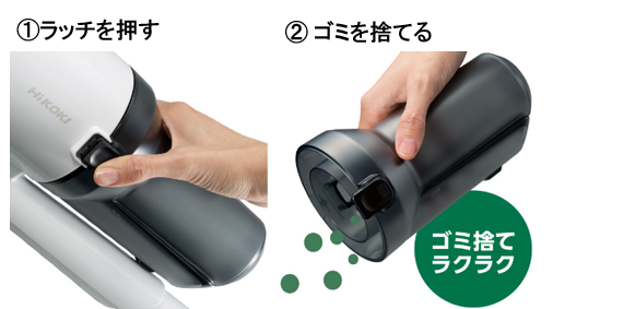 最新のコードレスクリーナを2機種、同時に発売！業界最強※1の吸込仕事