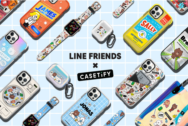 LINE FRIENDS×CASETiFY」のコラボコレクションが新発売！ | Casetagram