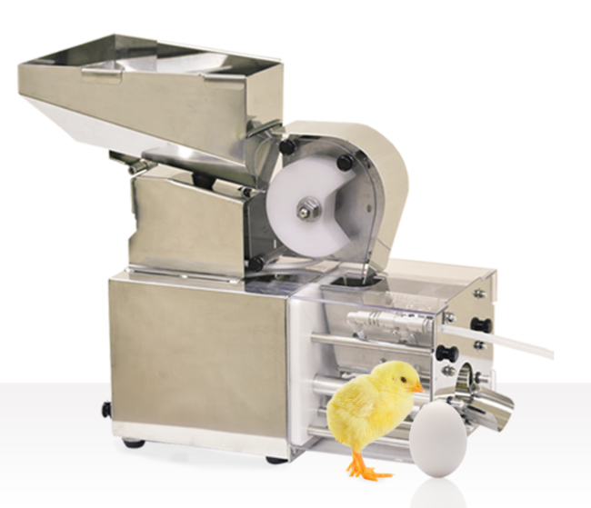 世界初、卓上型の業務用 とろとろ半熟卵自動殻剥きマシン・ゴールデン