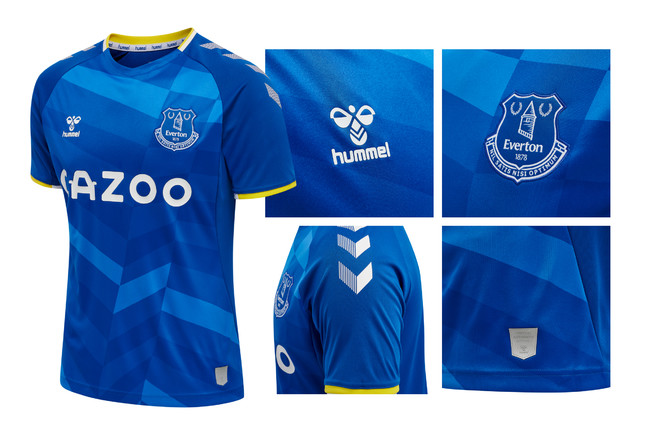 ヒュンメルがエバートンFC2021/22シーズンのHOMEユニフォームを発表