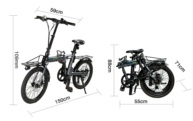 自転車通勤に最適化！街乗り最強 折りたたみ電動アシスト自転車