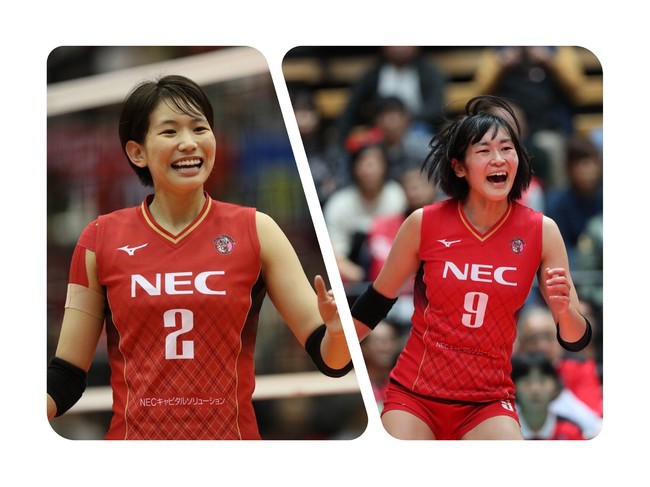 NECレッドロケッツ 古賀紗理那・廣瀬七海が初プロデュース！オリジナル