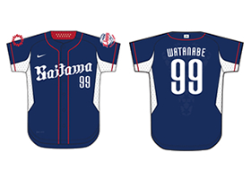 埼玉西武ライオンズの3rdユニフォームとして 「Saitama」ユニフォーム