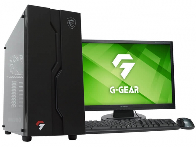 G-GEAR、MSI製のマザーボードとグラフィックスカードを搭載した