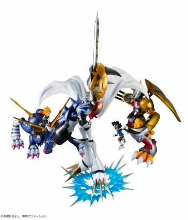 全高約60cmの大迫力で『デジモンアドベンチャー』「オメガモン」立体化