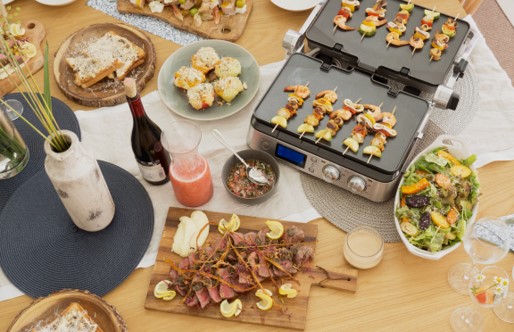 1台で前菜からステーキ、デザートまで作れる！デロンギ マルチグリル