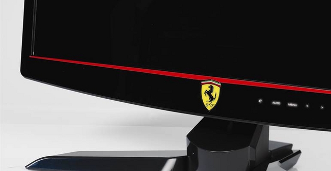 エイサー、Ferrari 公認モデルの液晶ディスプレイを発売 Ferrari