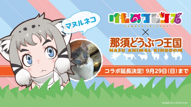 那須どうぶつ王国×けものフレンズ」コラボ延長決定！ 吉崎観音描き