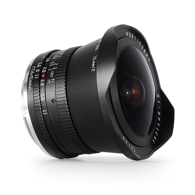 銘匠光学 TTArtisan 7.5mm f/2 C Fisheye 単焦点 魚眼レンズ 発売