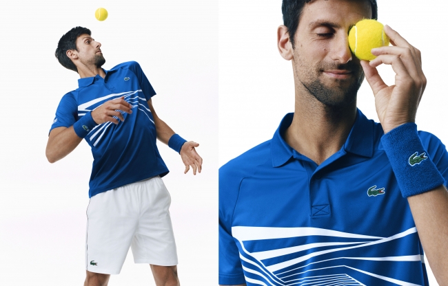 ラコステより2019年ノバク・ジョコビッチ 全豪オープン コレクションを