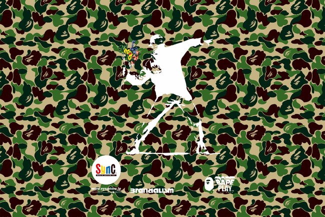 BRANDALISM FLOWER BOMBER × BAPE® | 株式会社 ノーウェアのプレスリリース