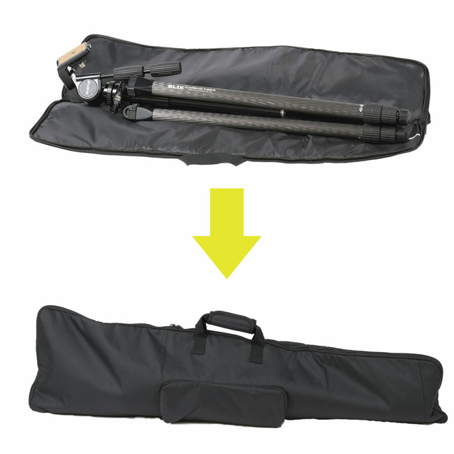 収納だけじゃない、マルチに使える三脚ケース「スリック マルチ三脚