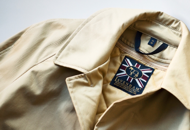 BRITISH MADE 限定別注！3シーズン着用可能なLAVENHAMのステンカラー