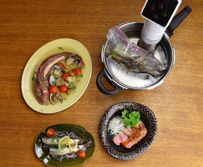 素材の旨味を最大限に引き上げる低温調理器「ROOMMATE® 低温調理器