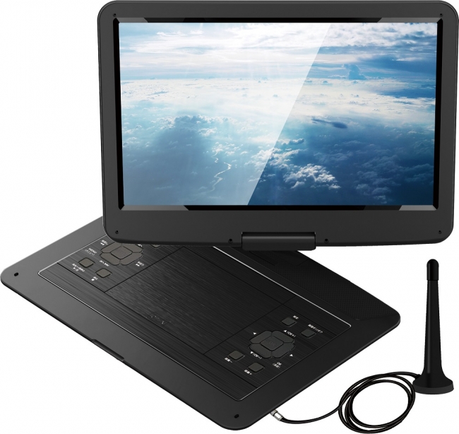 大画面地デジ放送視聴可能「15.4インチ液晶/地デジチューナー搭載