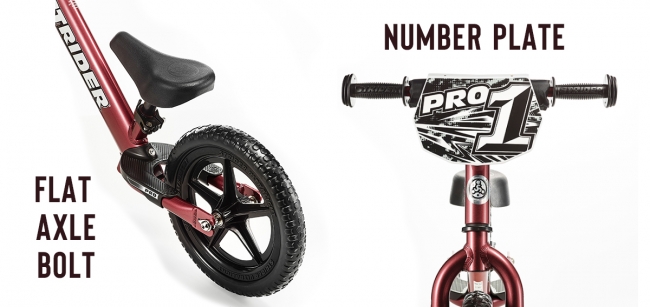 超軽量アルミ製ハイグレードモデル「STRIDER PRO」より新色が12月6日新