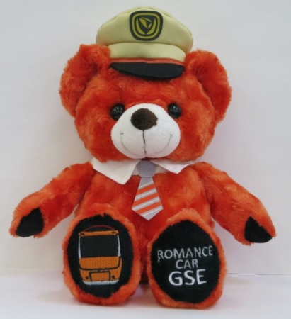 特急ロマンスカーをモチーフにした“ご当地ベア”が全6種類登場