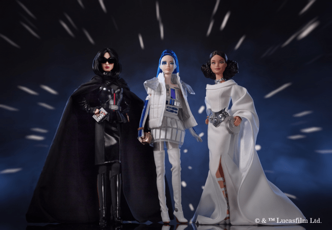 映画「スター・ウォーズ」×バービーの豪華コラボレーションドールが