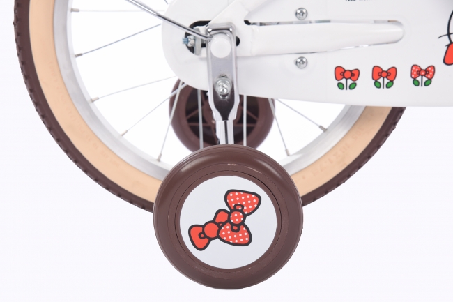 親子で乗って楽しい、おそろい自転車「ハローキティ16/18」と「ハロー
