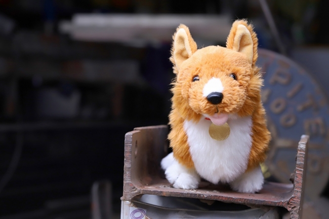 放送20周年『カウボーイビバップ』より、アインのぬいぐるみ、本革パス