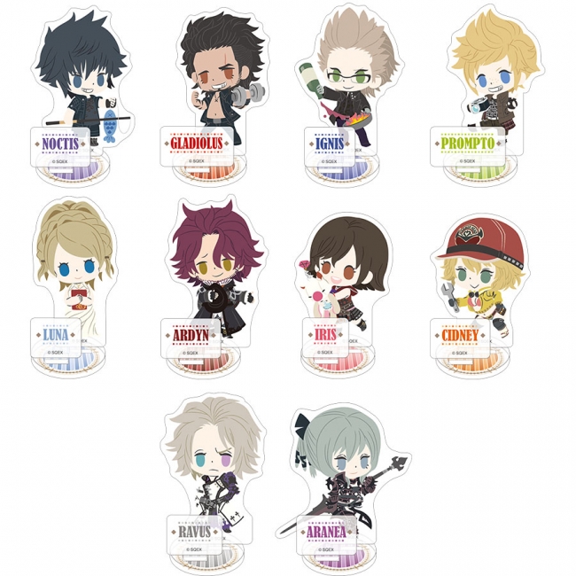 FINAL FANTASY XV』新商品情報！かわいいミニキャラグッズが続々