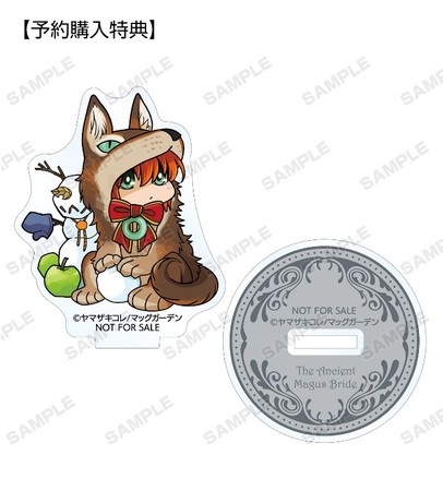 魔法使いの嫁』のトレーディングアクリルスタンド、Tシャツ