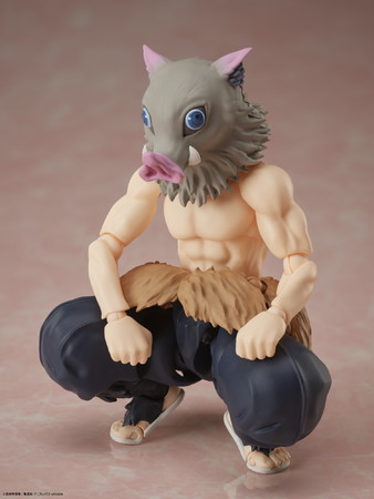 TVアニメ「鬼滅の刃」より”嘴平伊之助”が、1/12スケールアクション